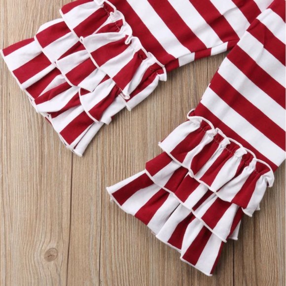 Thanksgiving Thankful Baby Toddler Girls Outfit - Picture 6 of 8